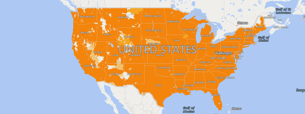 Verizon vs AT amp T Phone Plans 2019 - Att Coverage 1024x385